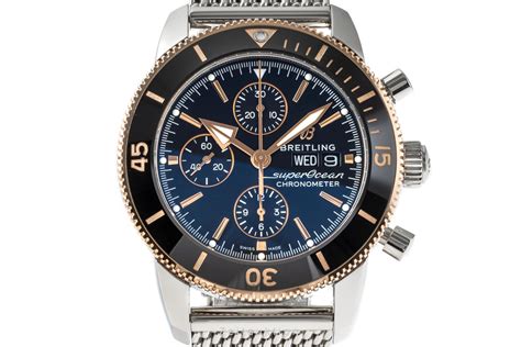 breitling superocean oro acciaio|breitling superocean automatic.